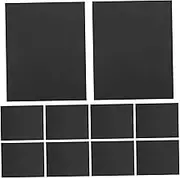 10 Pack of Metal Sandpaper Sheets Fine Grit Sandpaper for Woodworking Hand Sander Block for Furniture Refinishing