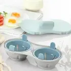 Microwave Egg Poacher,Poached Egg Cooker, Egg Maker Poached Egg Steamer Kitchek