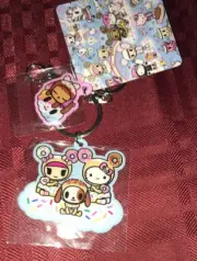 Tokidoki x Hello Kitty Keychain Bag Purse Backpack Charm New