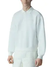Mackage Felix Half Zip Double Face Jersey Sweater