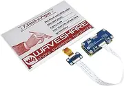 7.5inch E-Paper E-Ink Display HAT (B) Compatible with Raspberry Pi 800×480 Pixels Resolution Red/Black/White Three-Color SPI Interface
