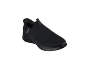 Skechers Mens Hands Free Slip-Ins Ultra Flex 3.0 Shoes Smooth Step in Black/Black