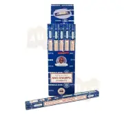 Satya Sai Baba Nag Champa Incense Sticks, Original Blue Box Hand Rolled, 10g Box