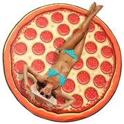 Mandala Beach Cover Round Tapestry Picnic Blanket Mat Yoga Pizza 150cm