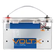 VoltX 100Ah 12V Lithium Battery LiFePO4 Deep Cycle Rechargeable Battery