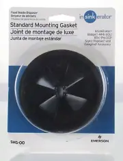 InSinkErator SMG-00 Black Standard Mounting Gasket for Garbage Disposals