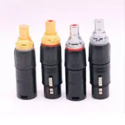 2pcs 3Pin XLR Connector Female /Male XLR to RCA Female HIFI Cable Audio Adapter