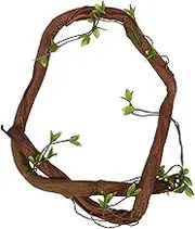 Ciieeo Artificial Tree Twigs Cane Vine Branches Fake Plants Trunk Garland with Leaves for Home Wedding Garden Wall Hanging Xmas Christmas Thanksgiving Day Decoration