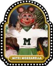 The Rock-afire Explosion Character (Mitzi) Laser Cut Metal Sign -12"x15" New