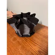 Handmade Silver & Black Cord/Rope Basket