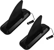 Set of 2 Slide-in Fins for Paddleboard Surfboard Water Separator Easy Install Suitable for Boards
