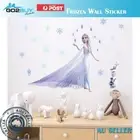 Frozen Elsa Anna Wall Stickers Removable Broken Wall Kid Girl Room Decal M