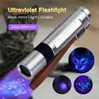 5W LED 365nM UV Blacklight Flashlight Ultraviolet Jade Gems Filter Torch Lamp