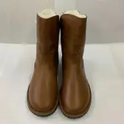 Birkenstock New w/ Box Uppsala Shearling Cognac Leather Regular - Select Size