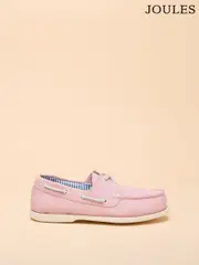 Joules Joules X Chatham Pink Jetty Deck Shoes (959774) | $136