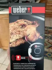 iGrill Mini Digital Bluetooth Connected Thermometer Weber 7202- BBQ Grill BNIB