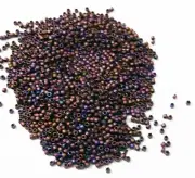 Vintage Round 15/0 Matte Mauve Mocha TOHO Seed Beads 8 Grams