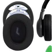 Geekria Mesh Fabric Ear Pads for JBL E55BT Headphones (Black)