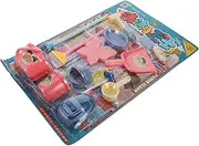 HEALSOPTHY 1set Pretend Play Cleaning Toy Cleaning Tools for Imaginative Role Play Broom Dustpan Mop and Accessories for Hours of Fun