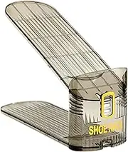 Shoe Organisers With Slots | Space Saver Shoe Stacker | Shoe Slots Organizer | Adjustable Shoe Holder Stand Shoe Rack Storage For Sports Shoes, Leather Shoes, High Heels