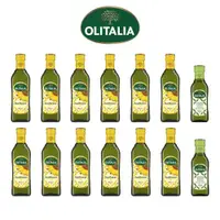 在飛比找ETMall東森購物網優惠-Olitalia 奧利塔 頂級葵花油500ml x12罐+精