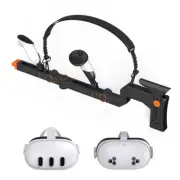 Adjustable Magnetic Gunstock for Meta Quest 3S/3 VR Headset Controller Grips