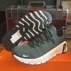 Men’s Size 12 - Nike Free Metcon 6 TB CrossFit Gym White/Forest Pro Green