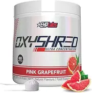 EHPlabs OxyShred Thermogenic Shredding Supplement - Clinically Proven, Promotes Shredding, Energy Booster, Pre Workout, Mood Booster - Pink Grapefruit, 60 Servings