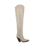 thick-heeled boots 37 Nude