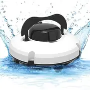 (2023 Upgrade) Cordless Robotic Pool Cleaner, Automatic Pool Vacuum with Dual-Drive Motors In Ground Pool Cleaner Vacuum, Pool Vacuum for Above Ground Pool Up to 600 Sq.Ft (Lasts 120 Mins)