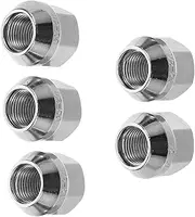 SEWOART Stainless Steel Wheel Lug Nuts Set Rim Covers Car Flange Nuts for Tire Modification and Wheel Security