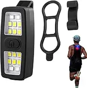 Outdoor Clamp Light | LED Safety Work Warning Clip Light - Multi-Gear Brightness Adjustment Lighting Tool for Mountaineering, Traveling, Fishing, Camping, Walking, Cycling