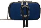 Marc Jacobs The Snapshot Denim Chain Convertible Crossbody Bag ~NWT~ Dark Wash