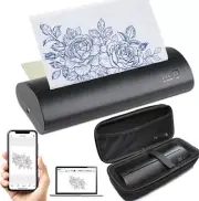 Wireless Portable Tattoo Stencil Printer MHT-P8009 Black