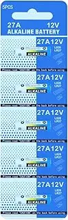EX-ENEGY 27A 12V Alkaline Batteries A27 MN27 VR27 L828 5 pack