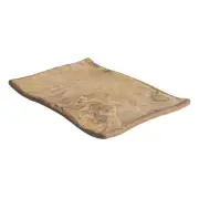 G.E.T. 15004063036 Transform Wood Grain Melamine 8.25" x 5.7" Platter - 1 Doz