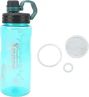 1500 ml PC Water Bottle, Large Capacity Drink Bottles, Sports Water Bottle, Fitness Water Cup, Soft Handle Sports Jug for Gym Cycling Running (Green)