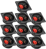 HOMSFOU Loudspeaker Connector Device 10pcs Terminal Binding Post for Easy Installation in