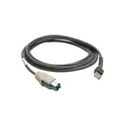 Zebra CABLE - USB: POWER PLUS CONNECTOR 7FT. (2M) STRAIGHT - CBA-U03-S07ZAR