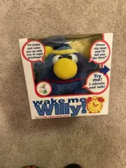 Vintage Wake Me Willy Cuddly Talking Alarm Clock Rumpus NIB New Vibrating Talkin