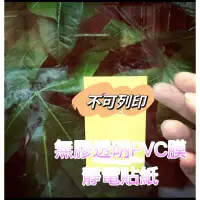 在飛比找蝦皮購物優惠-無膠透明膜 靜電PVC貼紙 PVC靜電膜 A4*10張 10