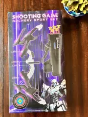 Bow and Arrow Set for Kids, Archery Toy Set with Light-Up Leds, 10 Suction Cup