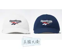 在飛比找Yahoo!奇摩拍賣優惠-Reebok 帽子 鴨舌帽 老帽 棒球帽 男 全新 現貨【F