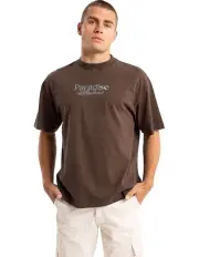 [Nomadic Paradise] Merch Street Tee in Pigment Chocolate