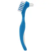 12 Pack Denture Brush Hard Denture Cleaning Brush Teeth Brush Toothbrush Blue