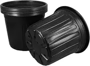 FONDOTIN 6PCS Plastic Nursery Pots with Drainage Versatile for Plants Indoor and Outdoor Gardening for Starter Plants and Bonsai Cultivation