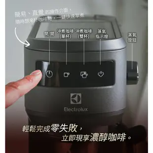 Electrolux伊萊克斯 半自動義式咖啡機E5EC1-51MB全新品(領券折）