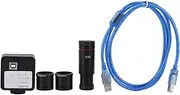 Brilluxa USB Microscope Camera, Eyepiece Camera Industrial, 5MP Microscope Camera with CCD Adapter Driver