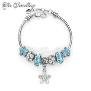Enchanted Flower Charm Bracelet