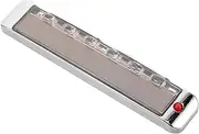 GANAZONO LED Solar Powered Static Door Edge Guard with High Visibility Warning Light Enhances Vehicle Safety All Conditions Multi Functional Static Protection Strip